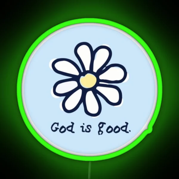 God Is Good RGB Neon Sign