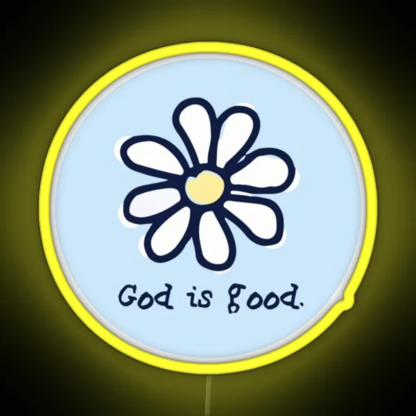 God Is Good RGB Neon Sign