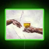 Unique Home Decor Wall Art with Personalizable RGB Color Options