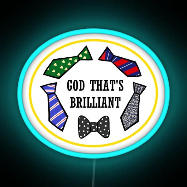 God That S Brilliant Operation Mincemeat RGB Neon Sign