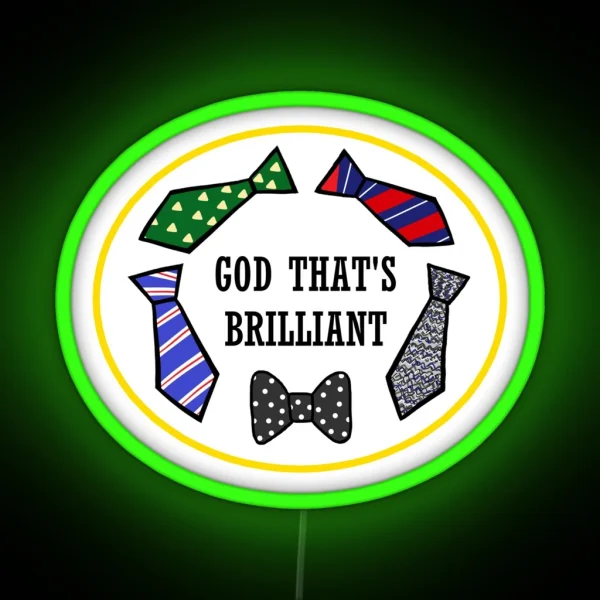 God That S Brilliant Operation Mincemeat RGB Neon Sign