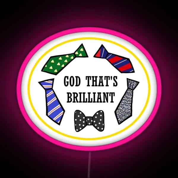 God That S Brilliant Operation Mincemeat RGB Neon Sign