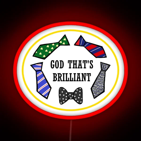 God That S Brilliant Operation Mincemeat RGB Neon Sign