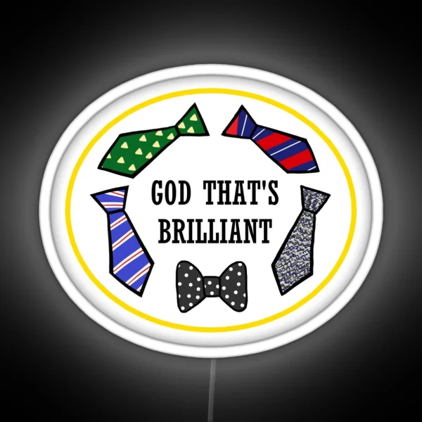 God That S Brilliant Operation Mincemeat RGB Neon Sign