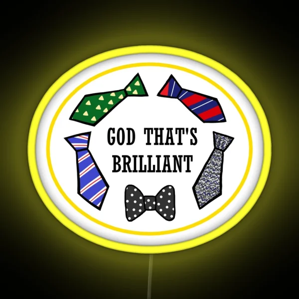 God That S Brilliant Operation Mincemeat RGB Neon Sign