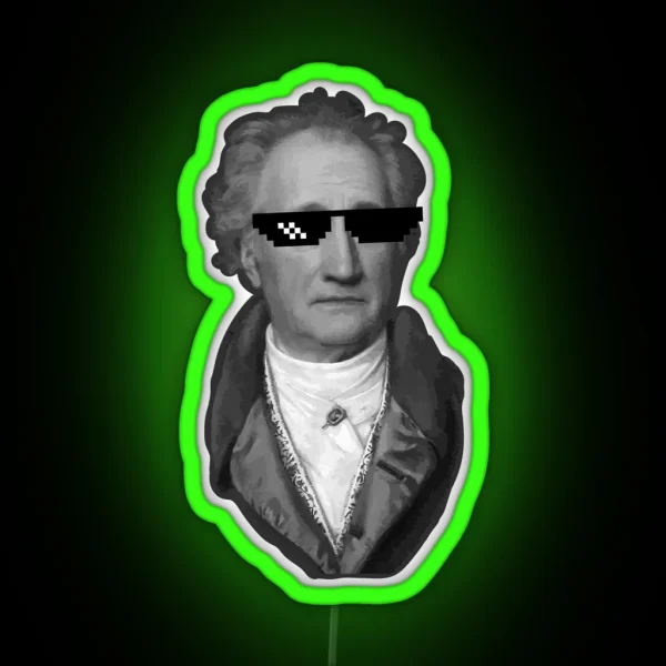 Goethe Is Cool RGB Neon Sign