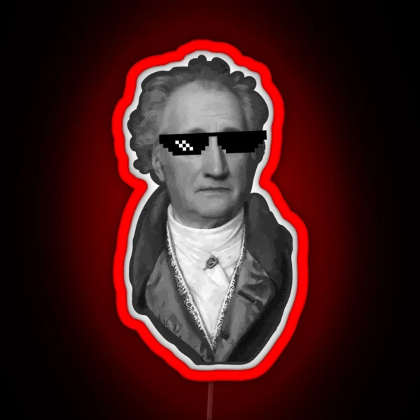 Goethe Is Cool RGB Neon Sign