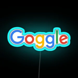 Goggle Com Classic RGB Neon Sign