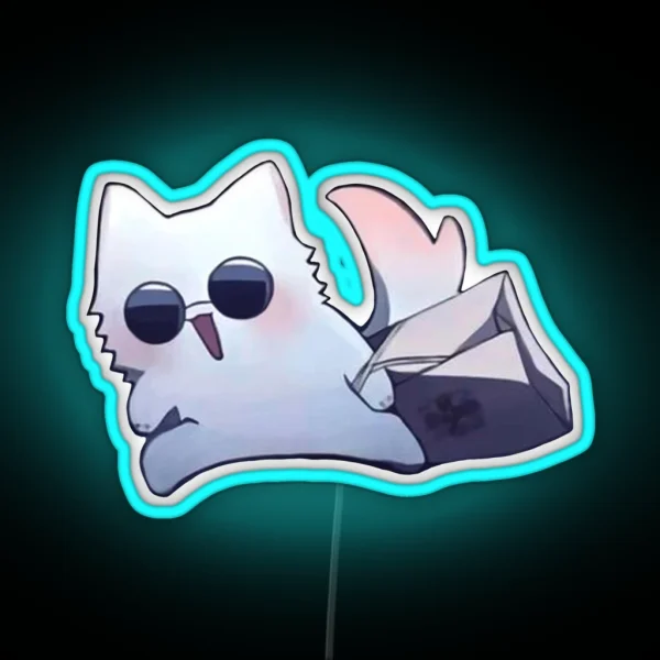 Gojo Cat RGB Neon Sign