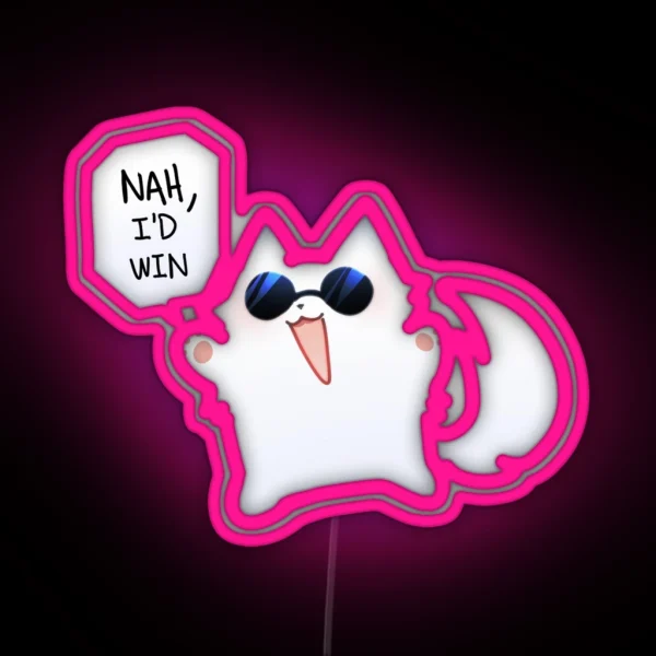 Gojo Cat RGB Neon Sign