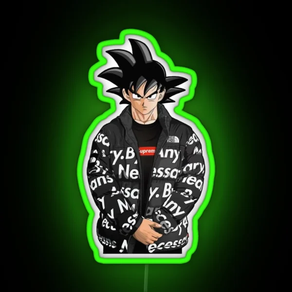 GOKU DRIP RGB Neon Sign