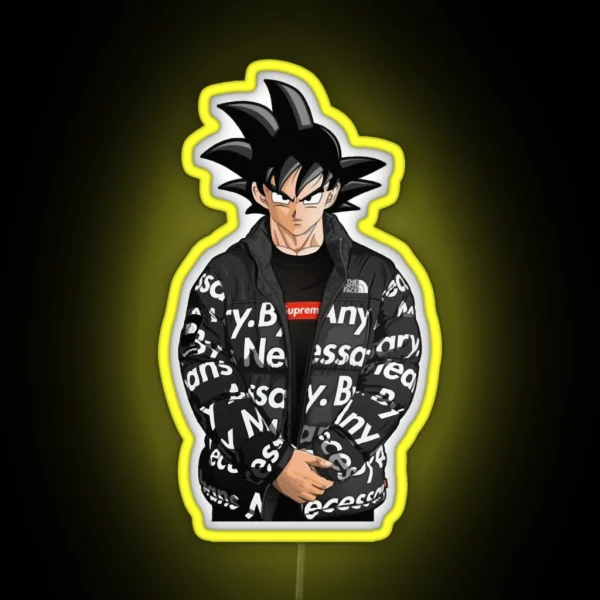 GOKU DRIP RGB Neon Sign