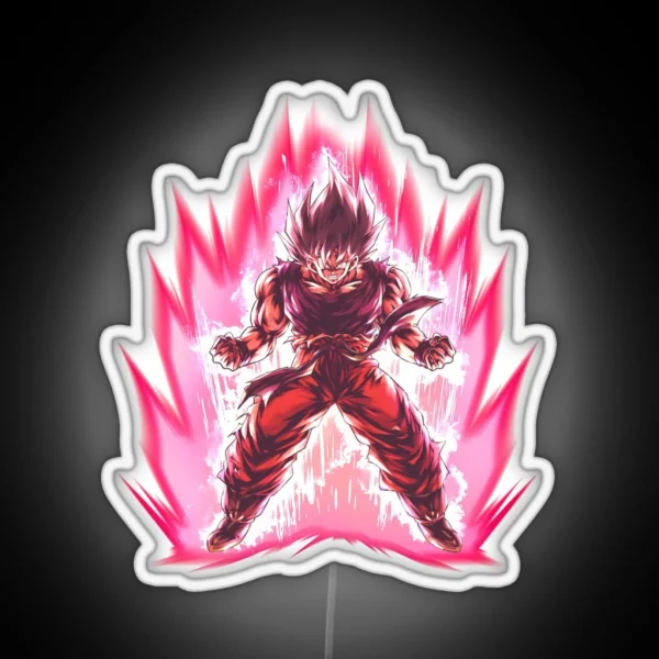 Goku Kaioken RGB Neon Sign