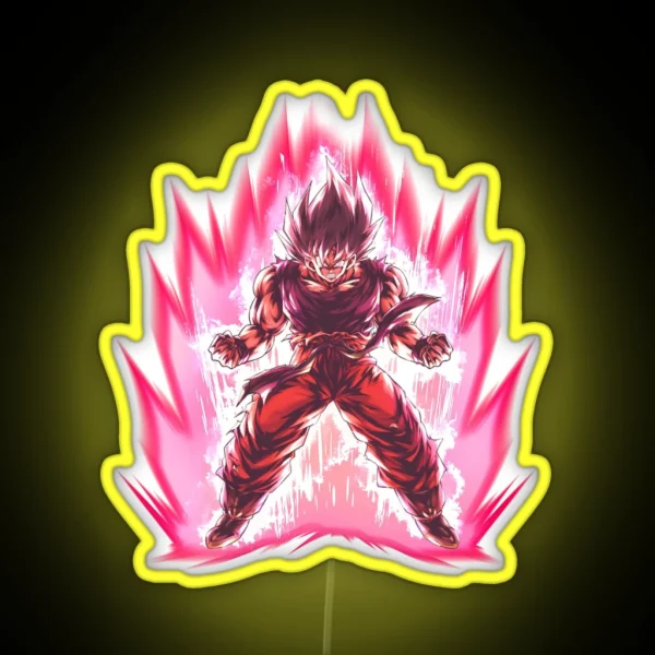 Goku Kaioken RGB Neon Sign