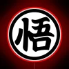 Goku's Power Unleashed in Vibrant RGB Neon Lighting Illumination Sign