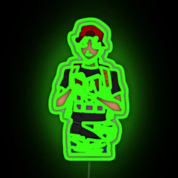 Golden Boy Kintaro Oe RGB Neon Sign