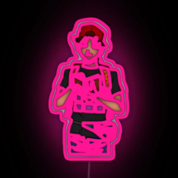 Golden Boy Kintaro Oe RGB Neon Sign