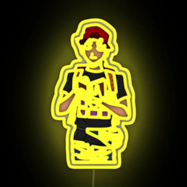Golden Boy Kintaro Oe RGB Neon Sign