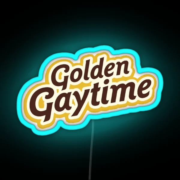 Golden Gaytime RGB Neon Sign