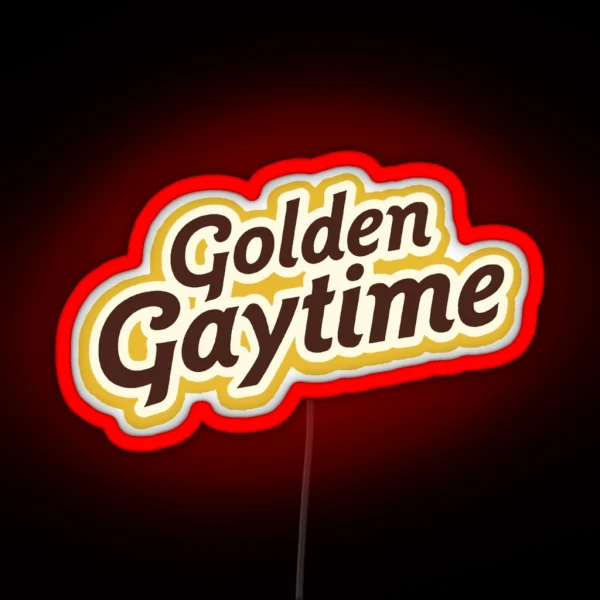 Golden Gaytime RGB Neon Sign