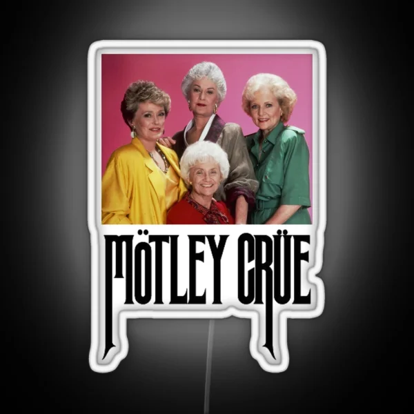Golden Girls Girls Girls RGB Neon Sign