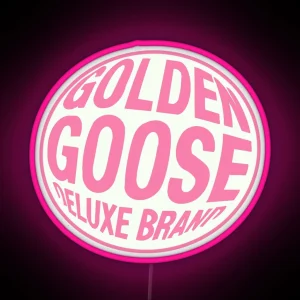 Golden Goose Logo RGB Neon Sign