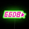 Golden Goose inspired RGB neon sign for modern home decor