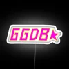 Vibrant Golden Goose RGB Neon Sign with Customizable Colorful Lighting Effects