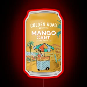 Golden Road Mango Cart RGB Neon Sign