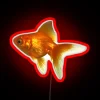 Brighten up your space with fun goldfish aerodynamic neon lighting