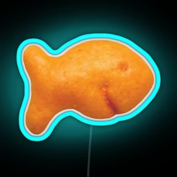 Goldfish Cracker RGB Neon Sign