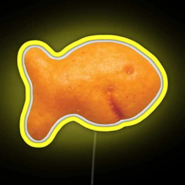 Goldfish Cracker RGB Neon Sign
