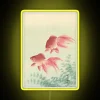 Unique vintage-inspired Japanese art style digital LED display neon sign