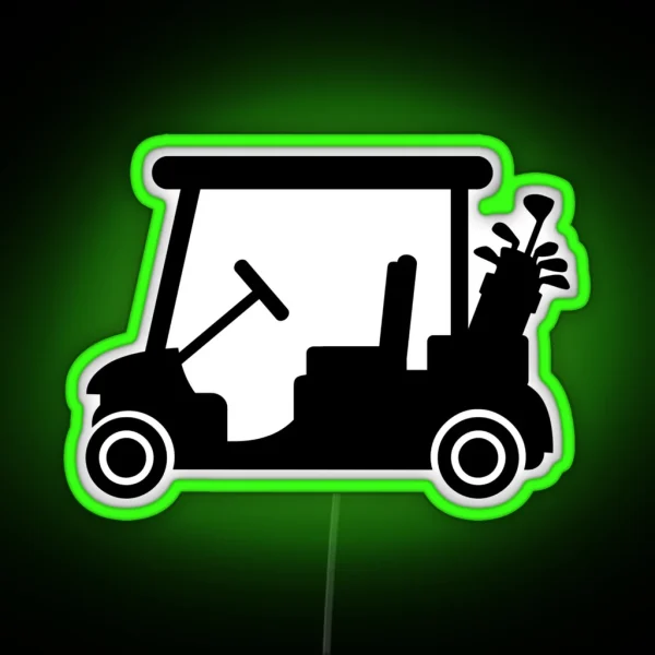 Golf Cart RGB Neon Sign
