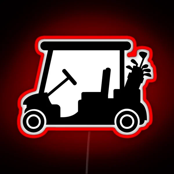 Golf Cart RGB Neon Sign