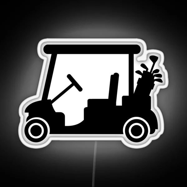 Golf Cart RGB Neon Sign