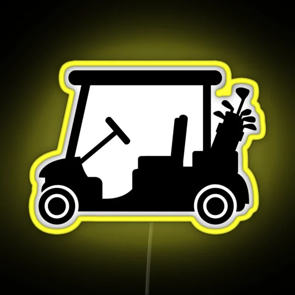 Golf Cart RGB Neon Sign