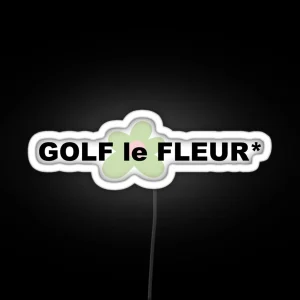 Golf Le Fleur Logo RGB Neon Sign