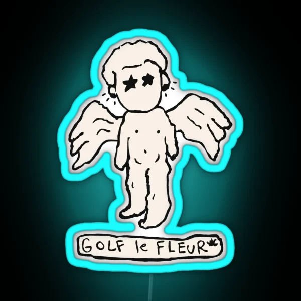 Golf Le Fleur RGB Neon Sign