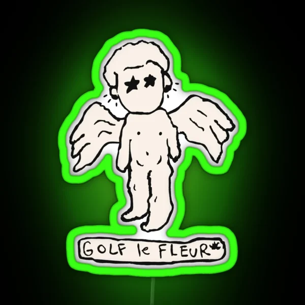 Golf Le Fleur RGB Neon Sign