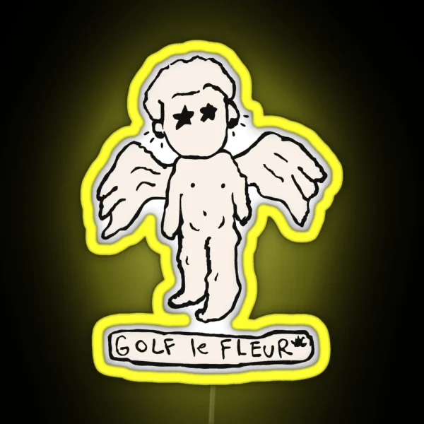 Golf Le Fleur RGB Neon Sign