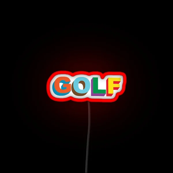 GOLF WANG RGB Neon Sign