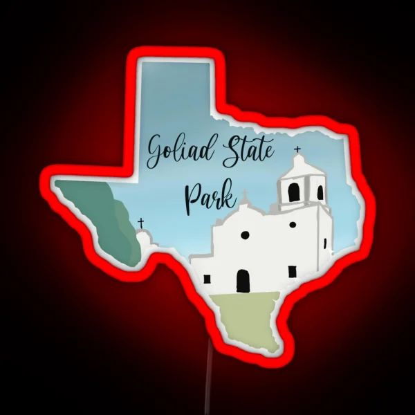 Goliad State Park RGB Neon Sign