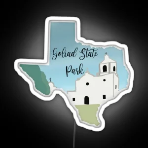 Goliad State Park RGB Neon Sign