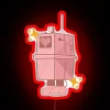 Neon Gonk Droid Sign Glows Brightly in Any Color Scheme