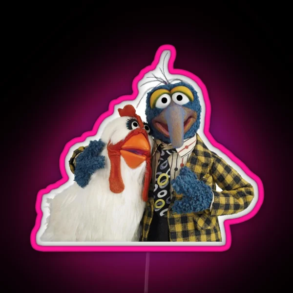Gonzo And Camilla RGB Neon Sign