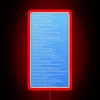 Good Days Quote Message in Vibrant RGB Neon Sign Display