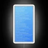 Vibrant Good Days Quote Message Display with RGB Neon Sign Illumination