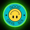 Good Vibes Only Colorful Good Days SZA Inspired Neon Sign