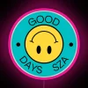 Good Vibes Only Rainbow Color Changing SZA LED Sign Artwork